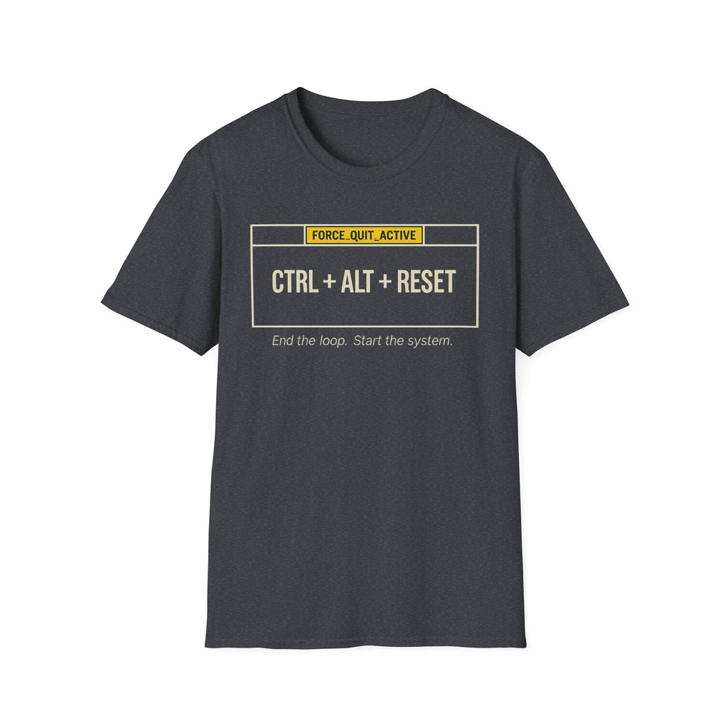 CTRL ALT RESET [Dark]  T-Shirt