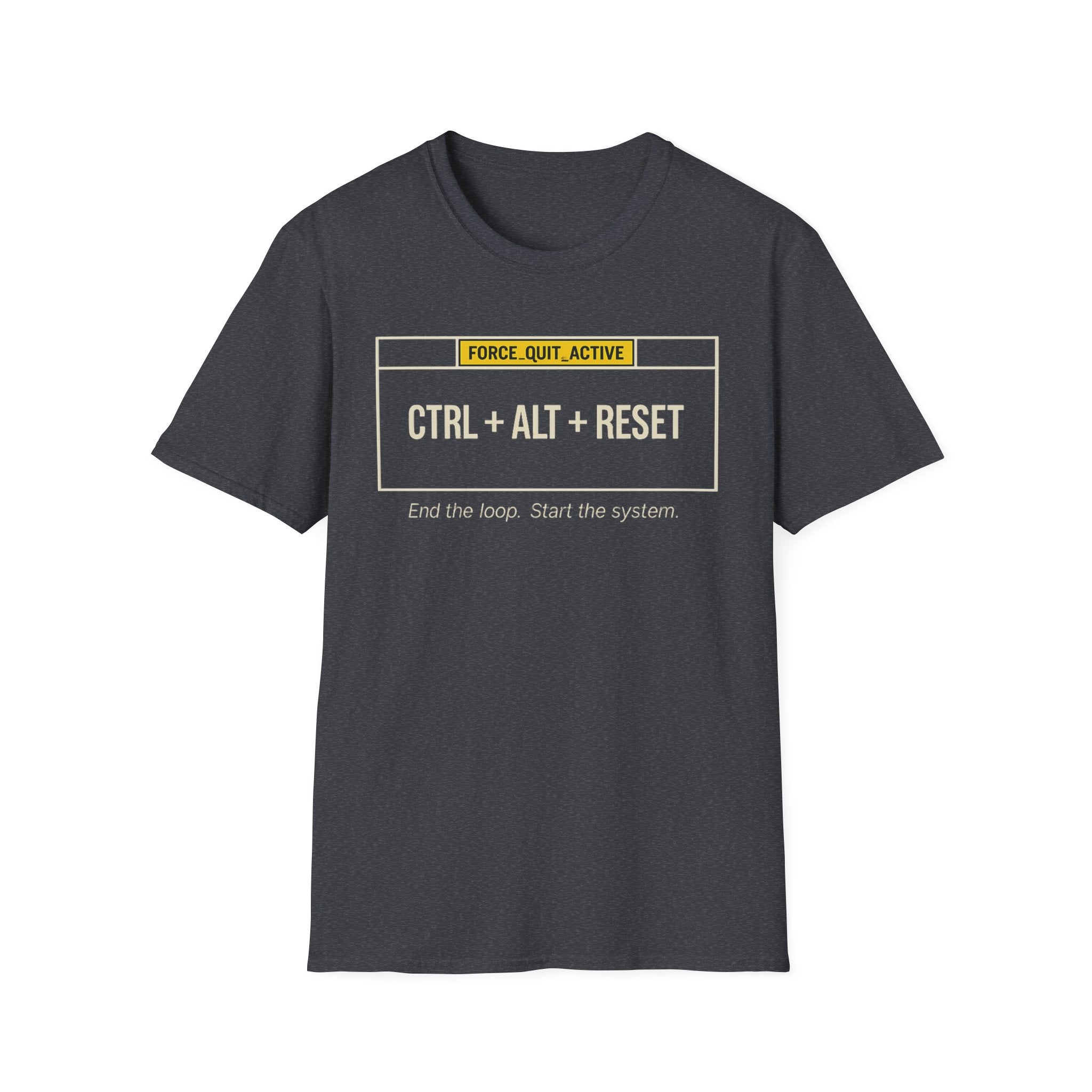 CTRL ALT RESET [Dark]  T-Shirt