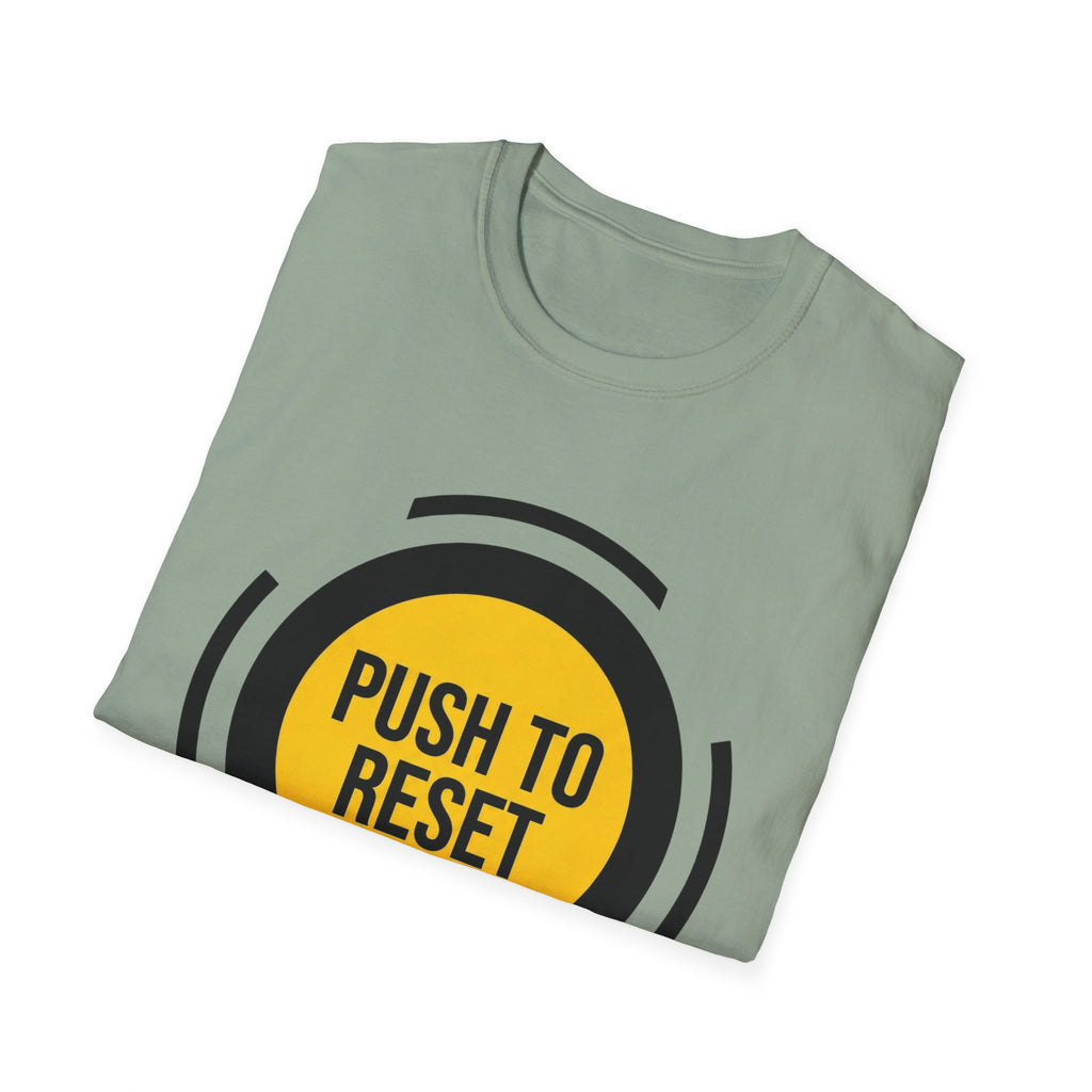 PUSH TO RESET - Control Button T-Shirt
