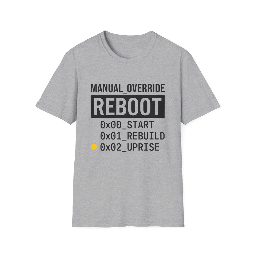 MANUAL OVERRIDE - Reboot T-Shirt
