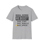 MANUAL OVERRIDE - Reboot T-Shirt