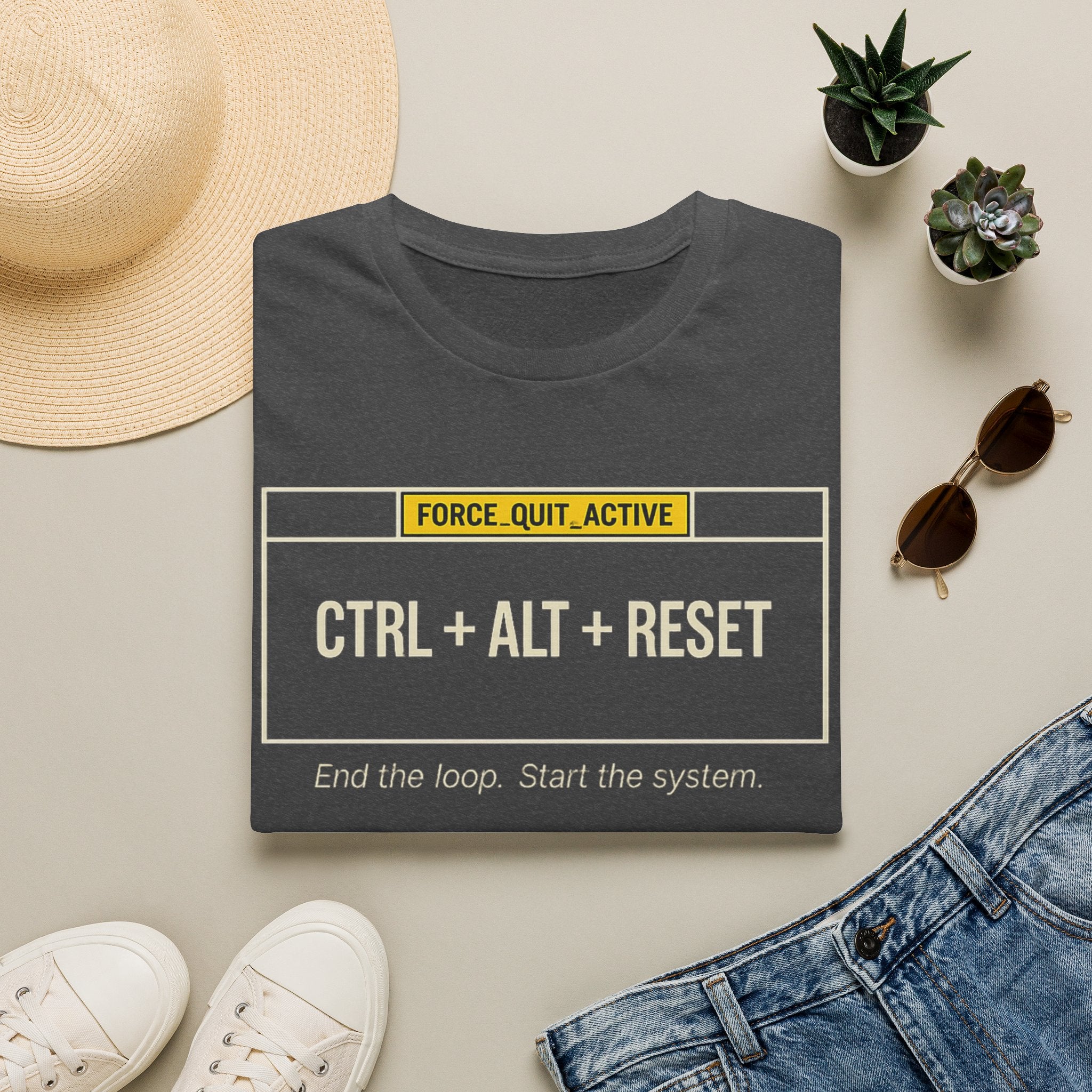 CTRL ALT RESET [Dark]  T-Shirt