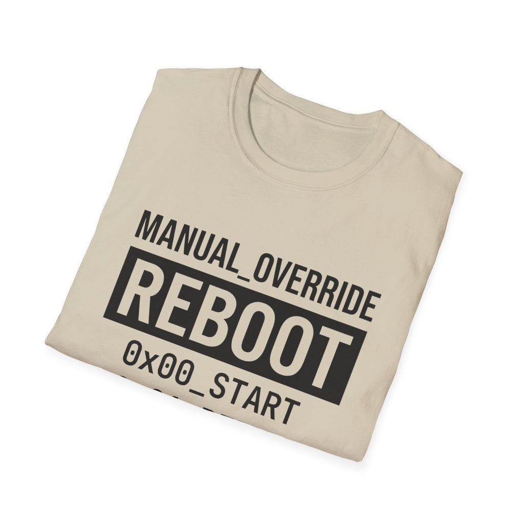 MANUAL OVERRIDE - Reboot T-Shirt