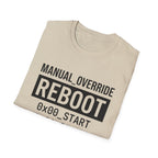 MANUAL OVERRIDE - Reboot T-Shirt