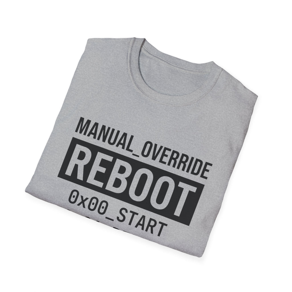 MANUAL OVERRIDE - Reboot T-Shirt
