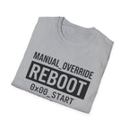 MANUAL OVERRIDE - Reboot T-Shirt