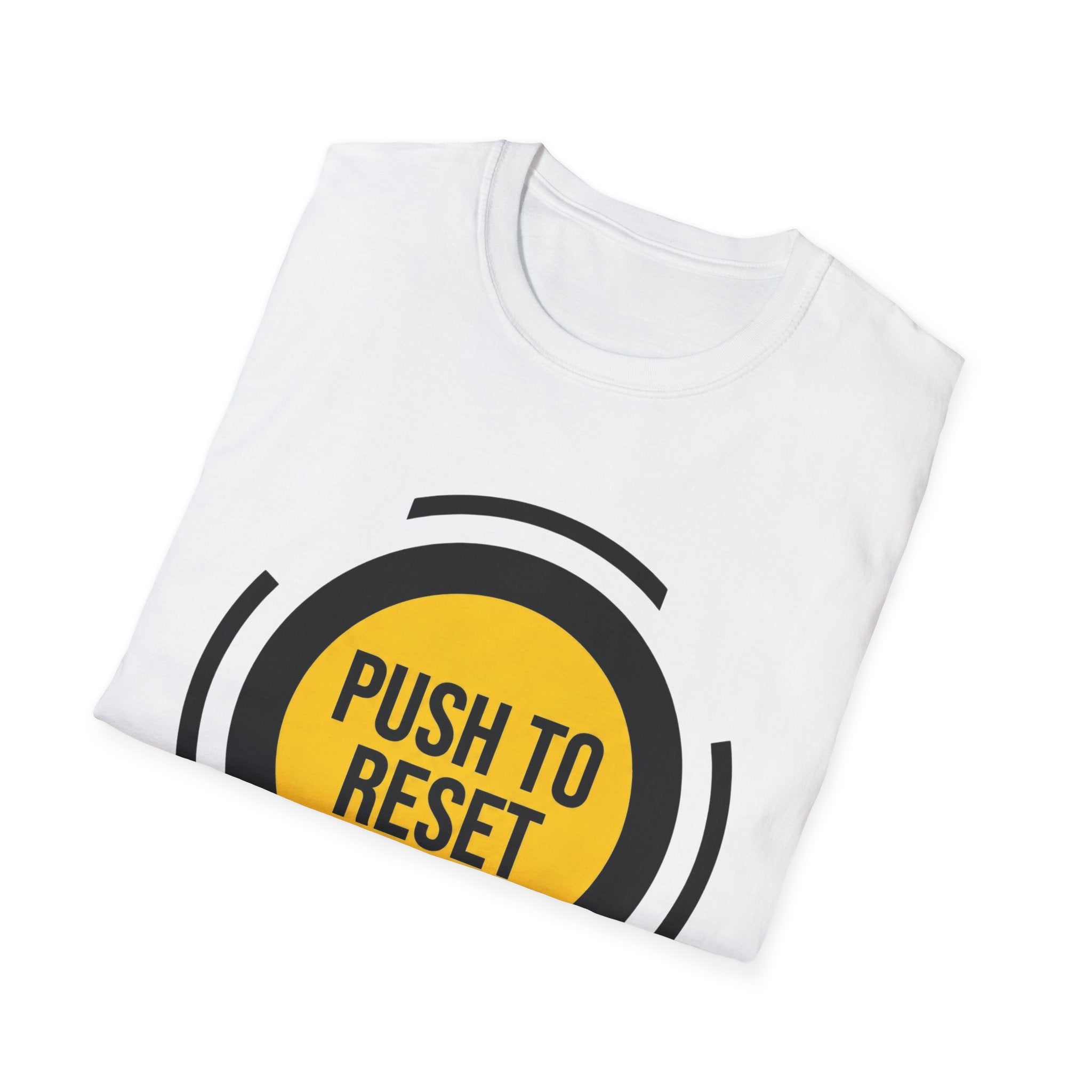 PUSH TO RESET - Control Button T-Shirt