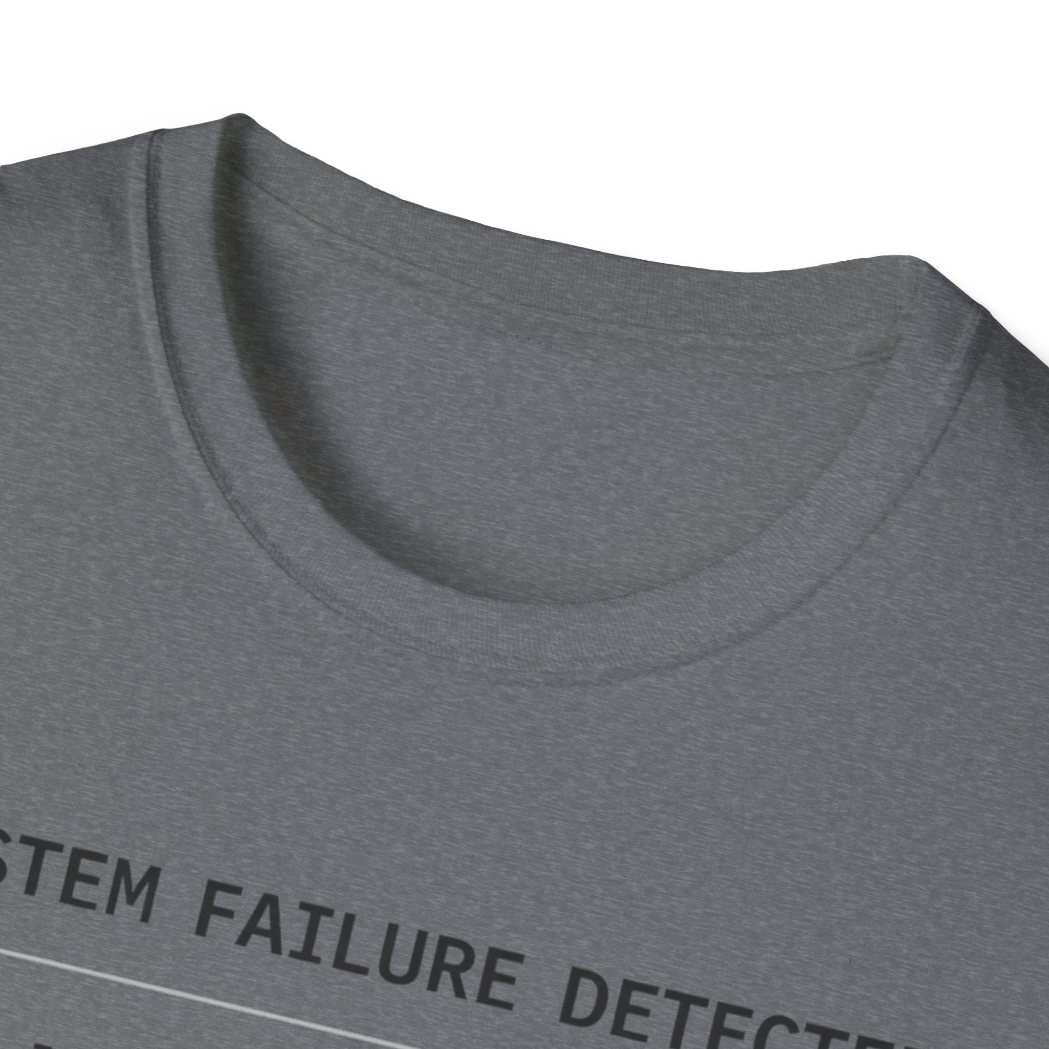 SYSTEM FAILURE DETECTED - Installing Growth T-Shirt
