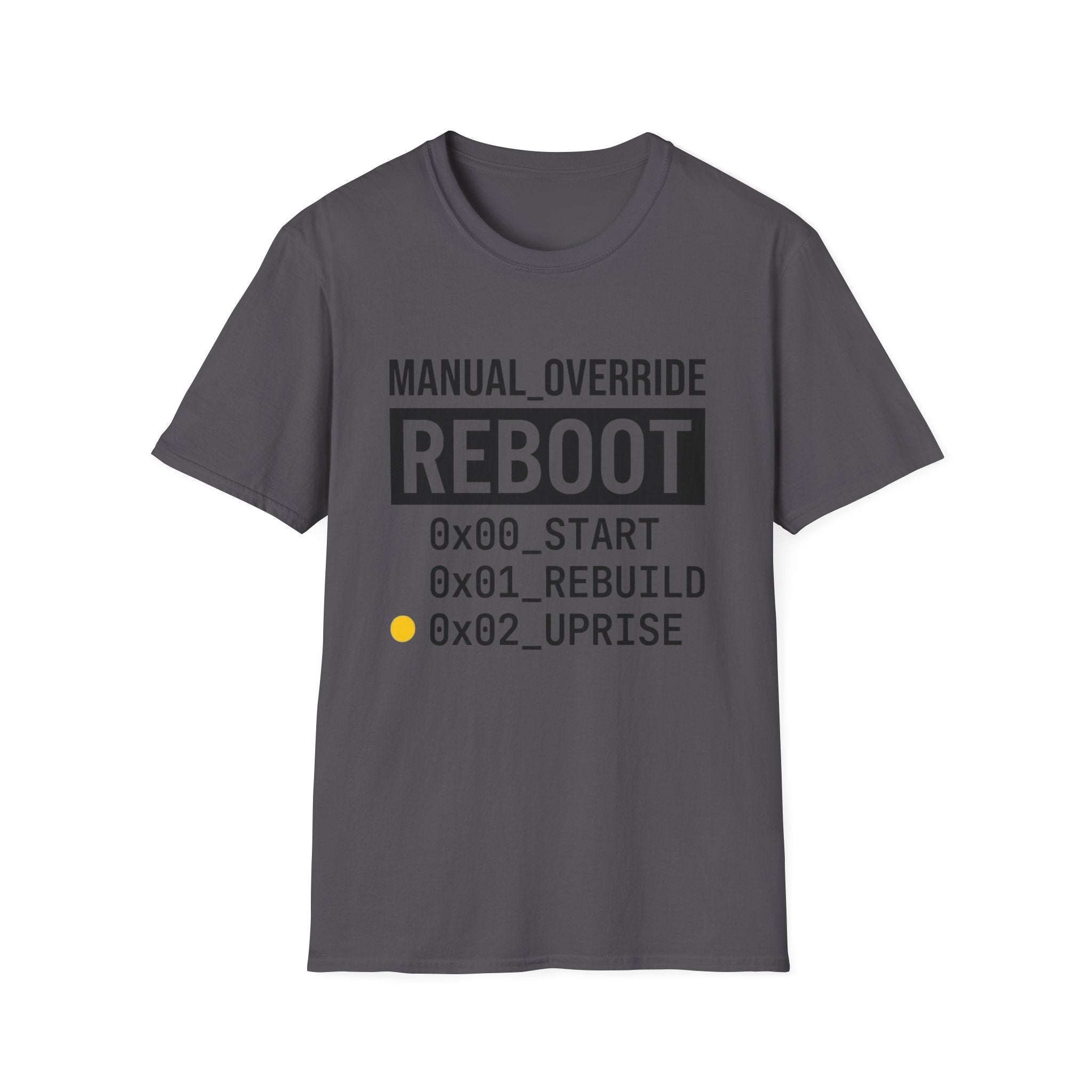 MANUAL OVERRIDE - Reboot T-Shirt
