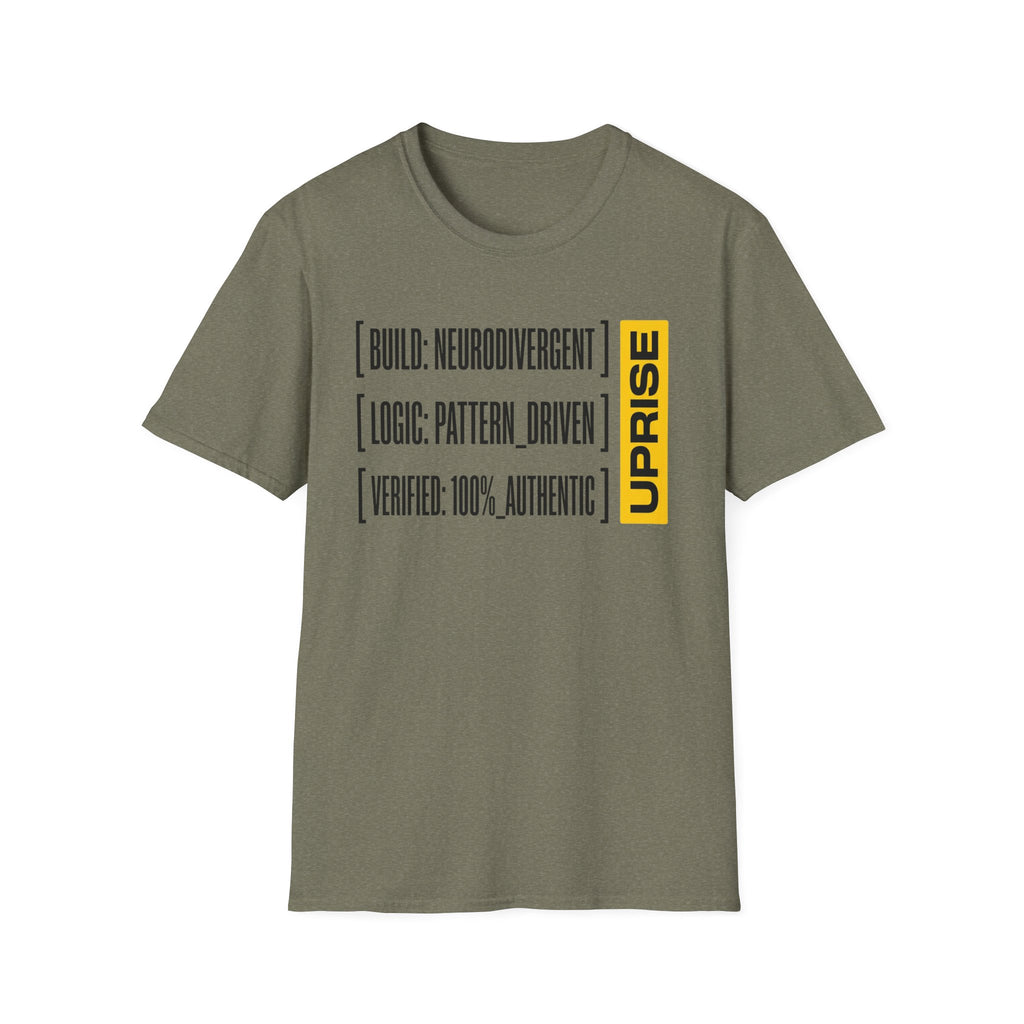UPRISE: NEURODIVERGENT BUILD T-Shirt