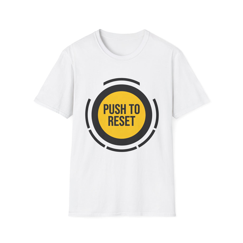 PUSH TO RESET - Control Button T-Shirt