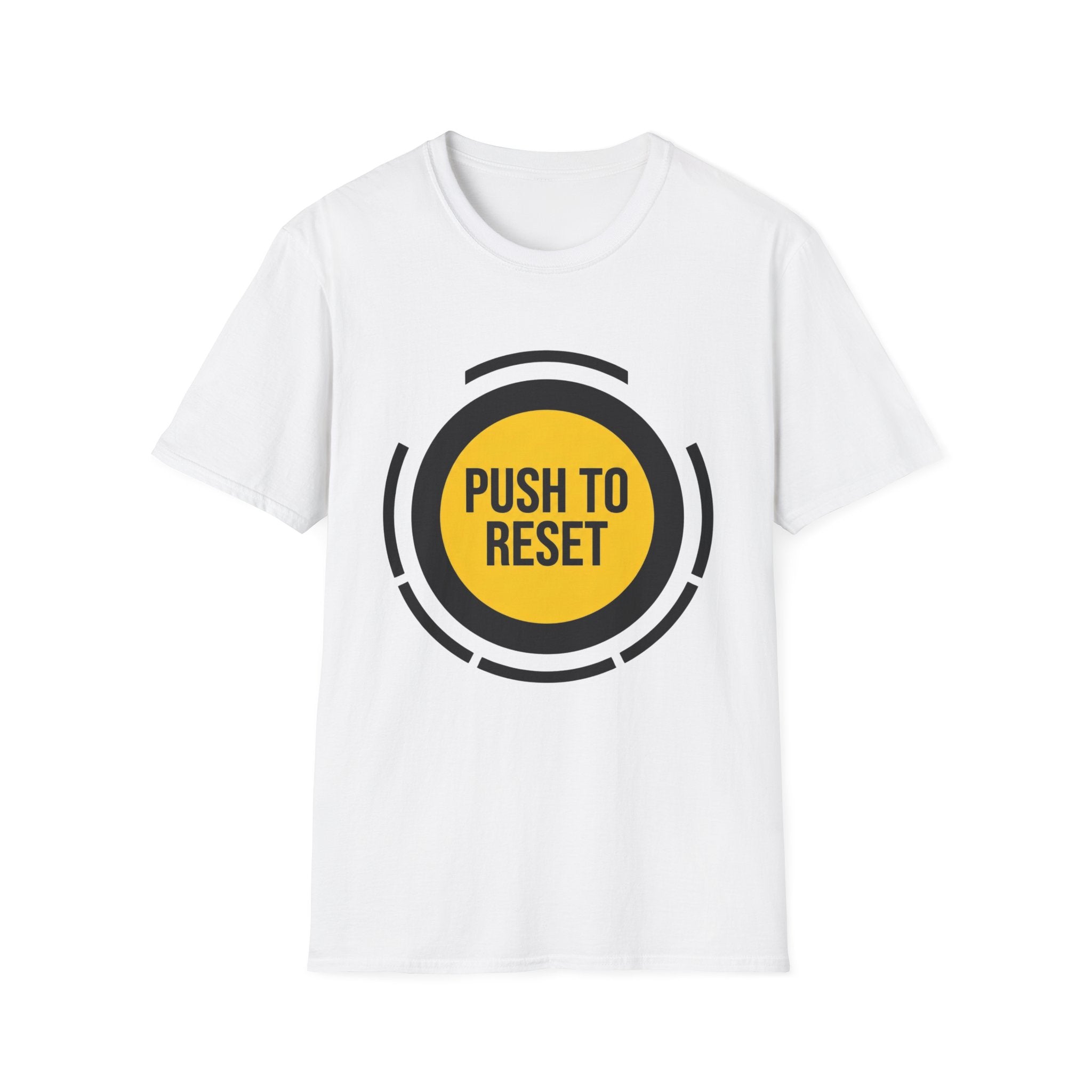 PUSH TO RESET - Control Button T-Shirt