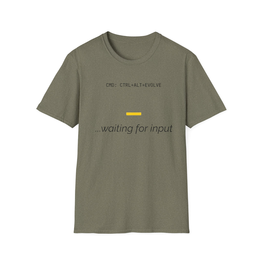 CTRL ALT EVOLVE - Waiting for Input T-Shirt