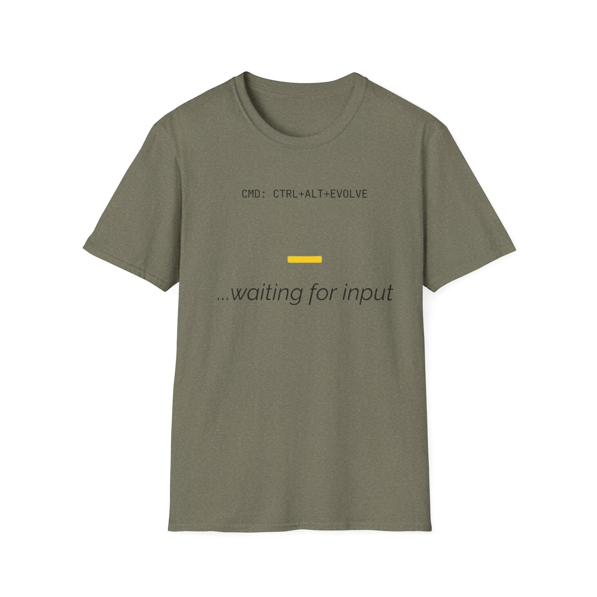 CTRL ALT EVOLVE - Waiting for Input T-Shirt