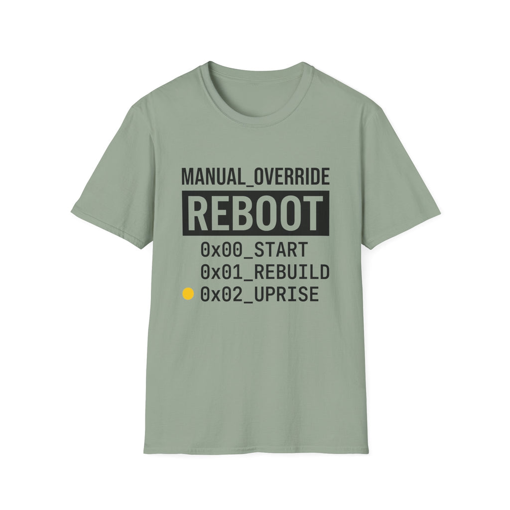 MANUAL OVERRIDE - Reboot T-Shirt