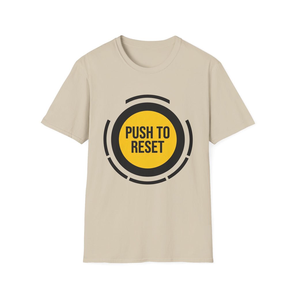 PUSH TO RESET - Control Button T-Shirt