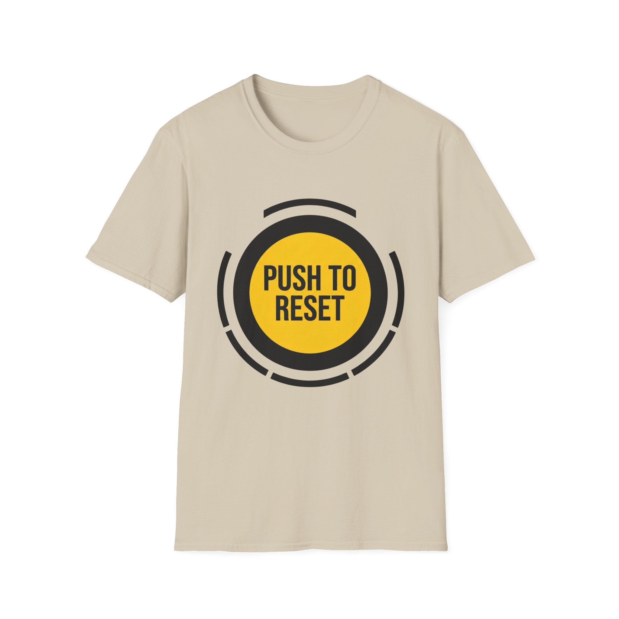PUSH TO RESET - Control Button T-Shirt