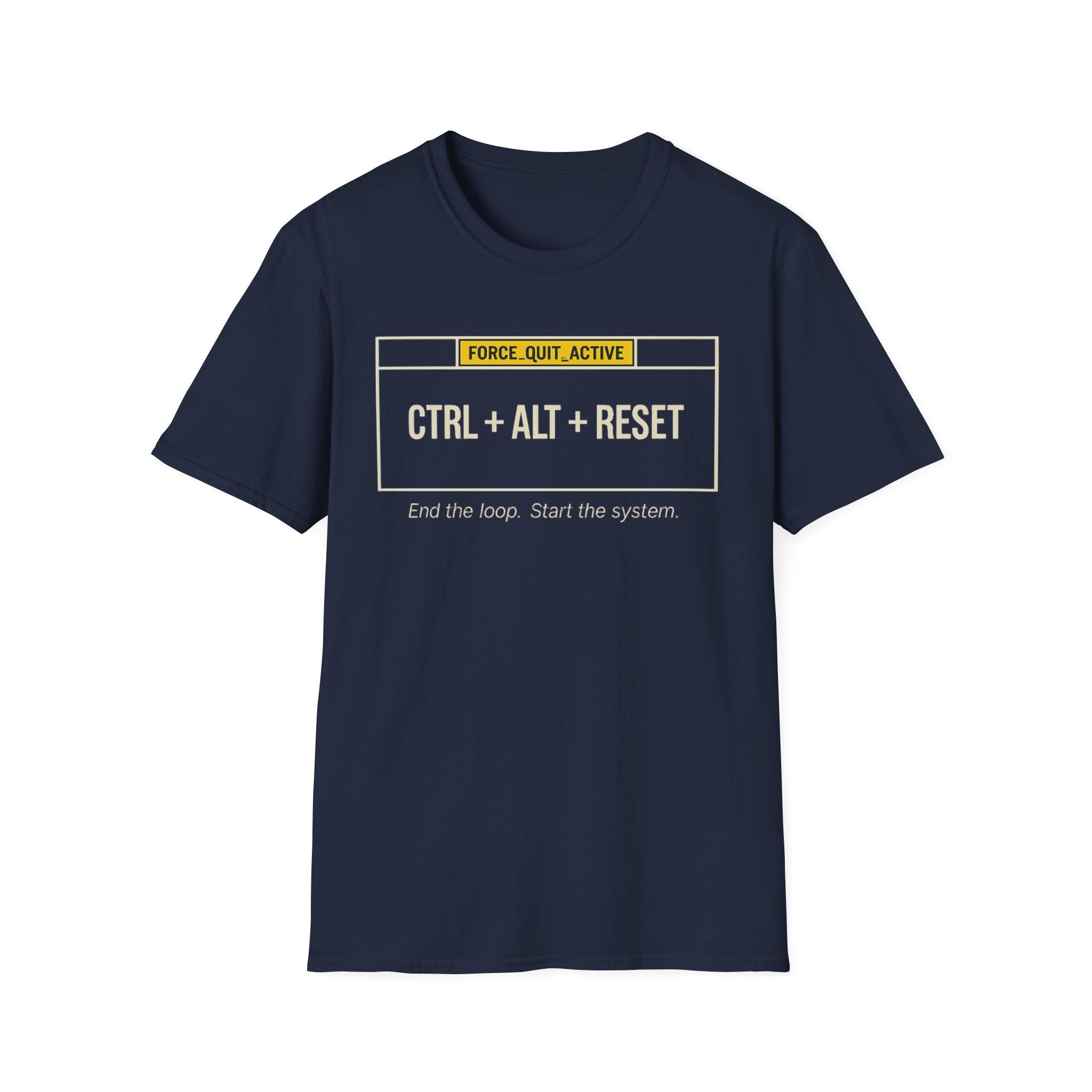 CTRL ALT RESET [Dark]  T-Shirt