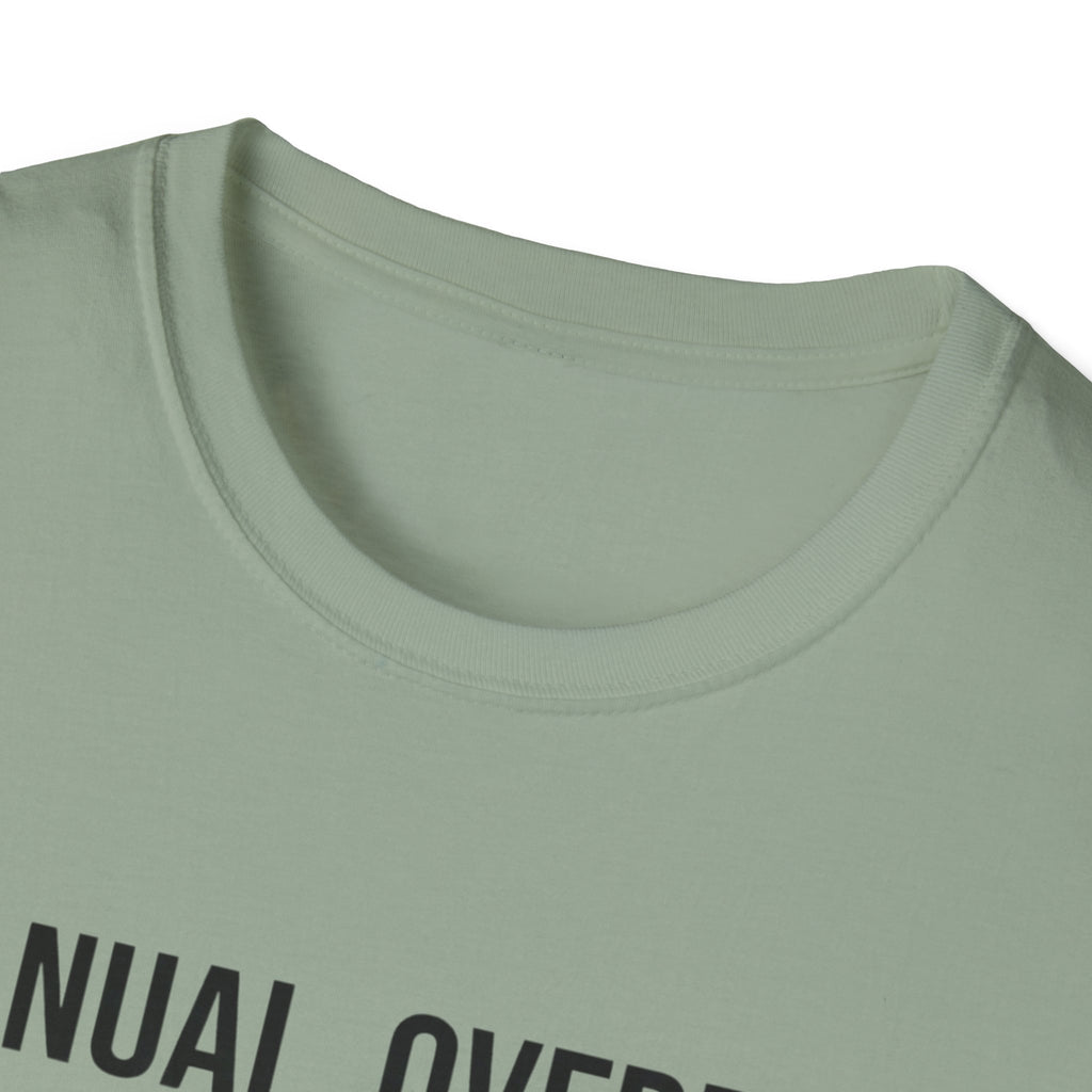 MANUAL OVERRIDE - Reboot T-Shirt