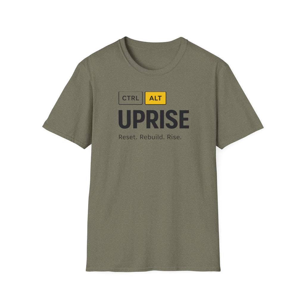 CTRL ALT UPRISE "Reset. Rebuild. Rise." T-Shirt
