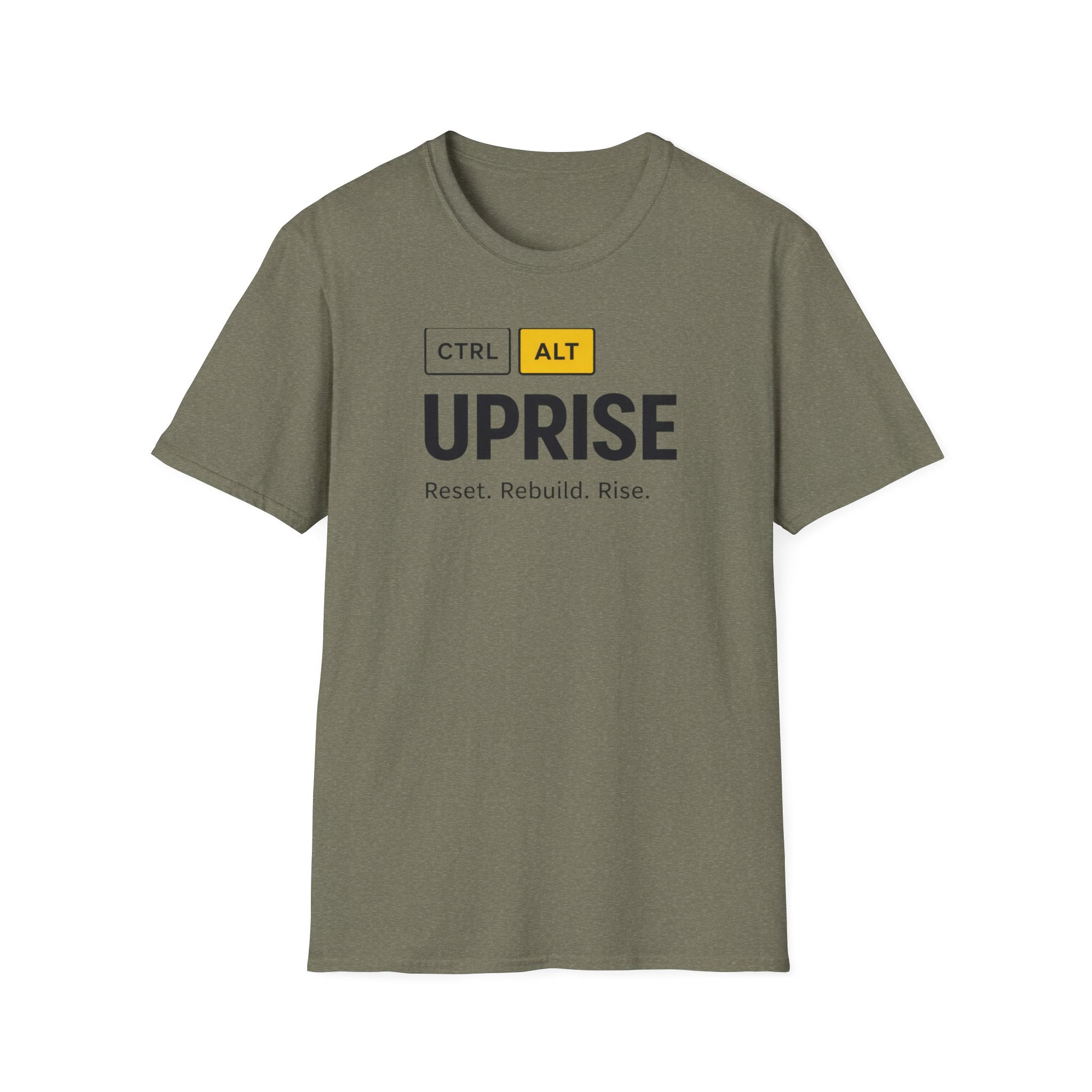 CTRL ALT UPRISE "Reset. Rebuild. Rise." T-Shirt