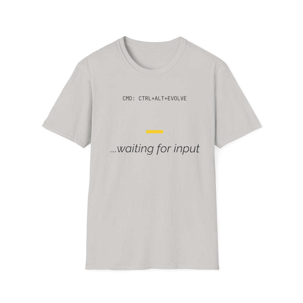 CTRL ALT EVOLVE - Waiting for Input T-Shirt