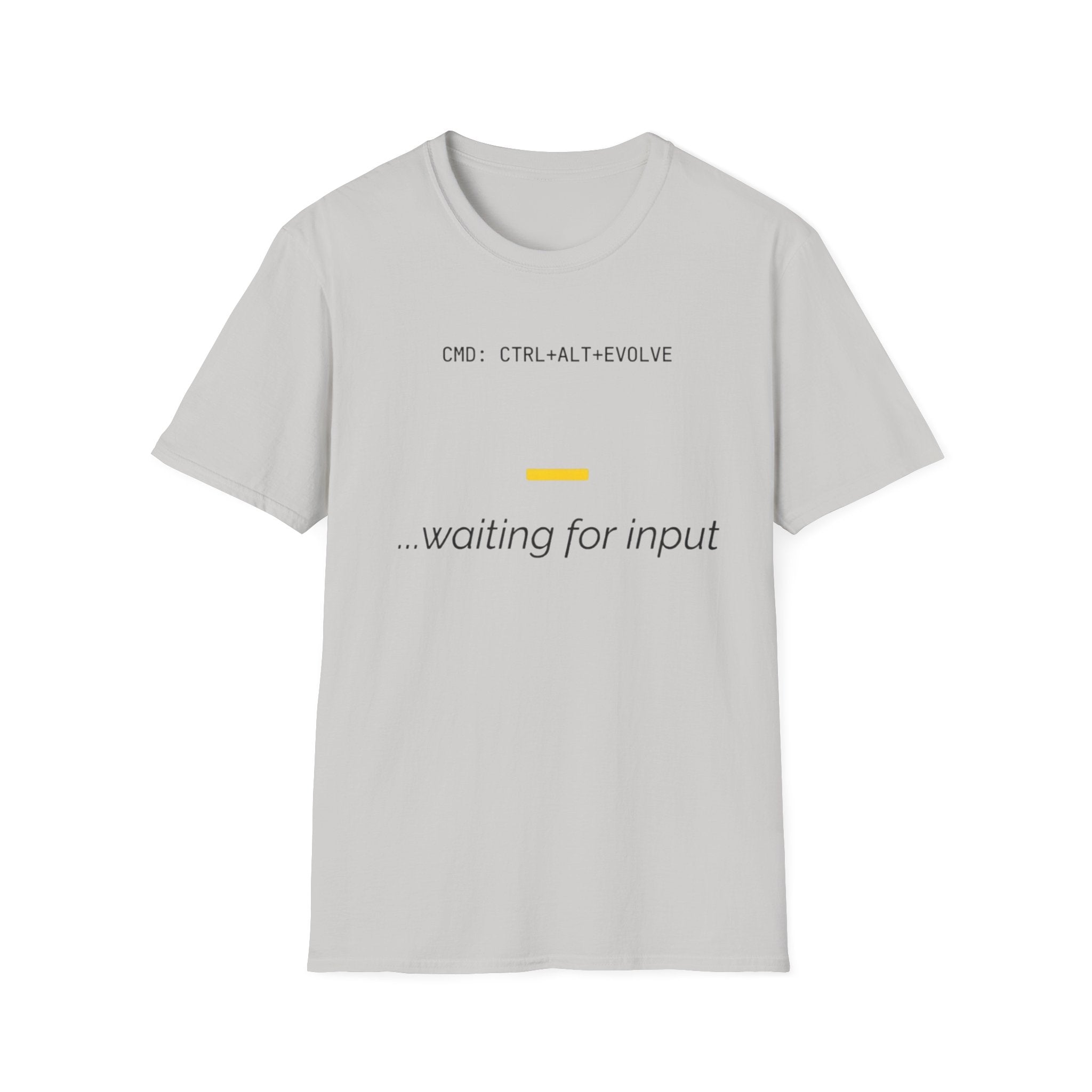 CTRL ALT EVOLVE - Waiting for Input T-Shirt