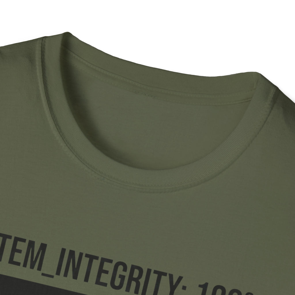 SYSTEM INTEGRITY: 100% - New System Active  T-Shirt