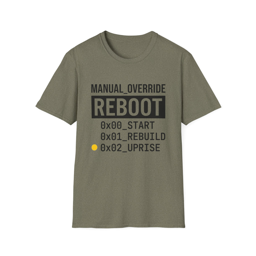 MANUAL OVERRIDE - Reboot T-Shirt