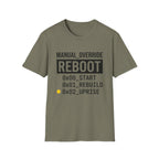 MANUAL OVERRIDE - Reboot T-Shirt