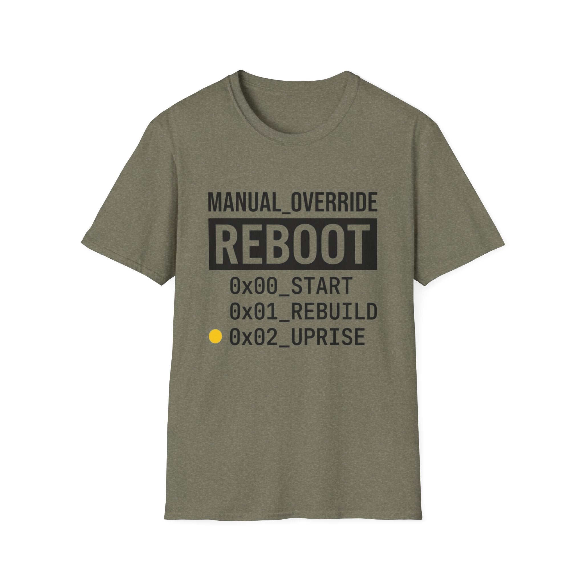 MANUAL OVERRIDE - Reboot T-Shirt