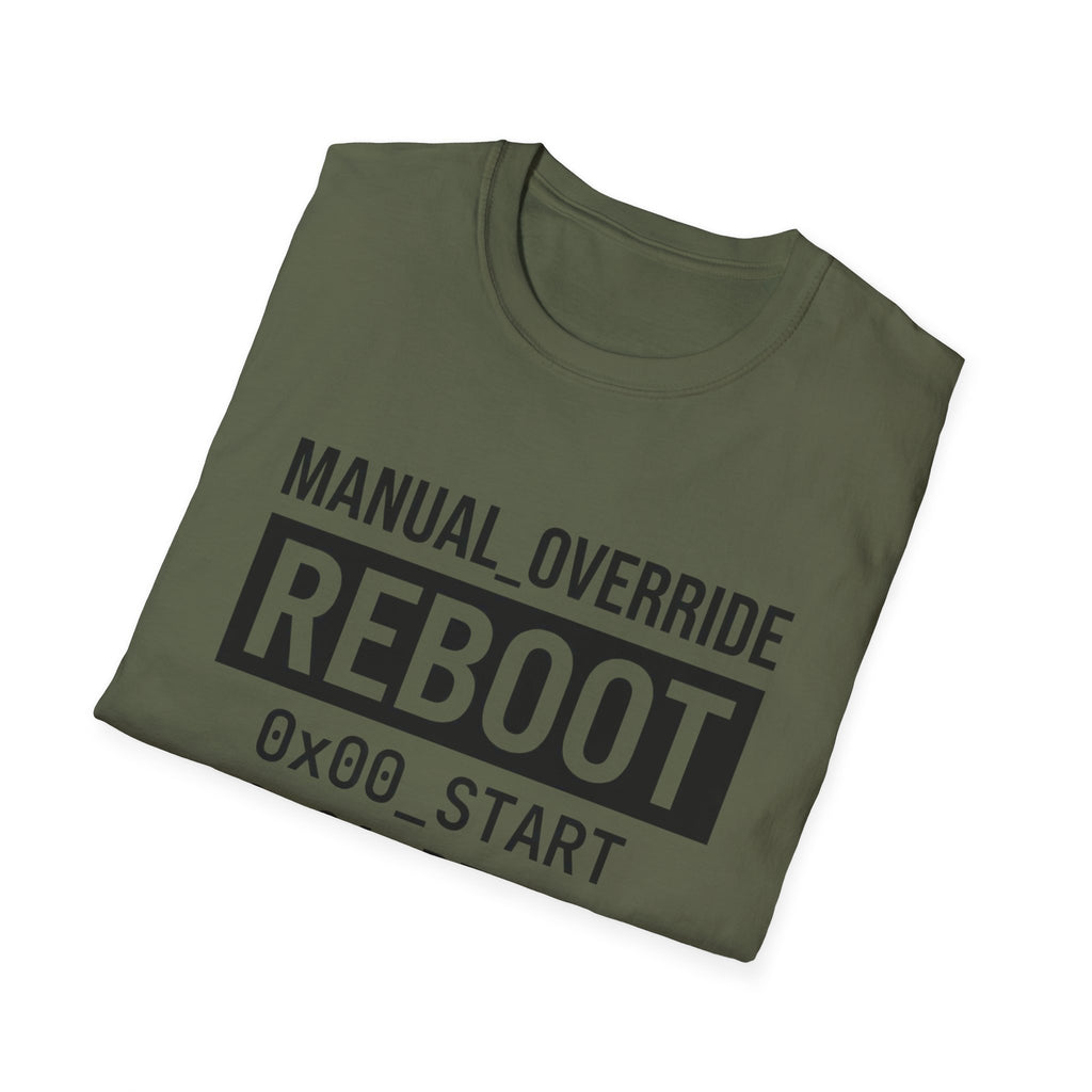MANUAL OVERRIDE - Reboot T-Shirt