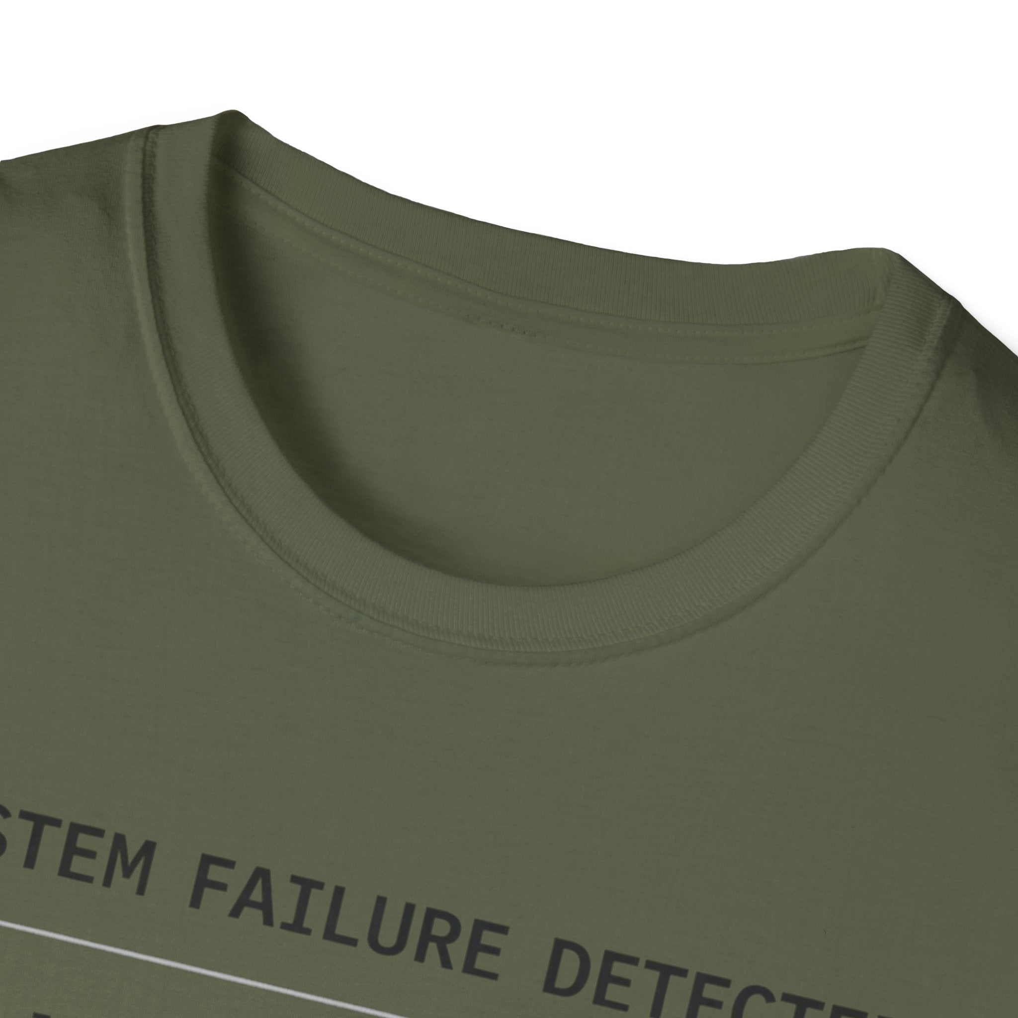 SYSTEM FAILURE DETECTED - Installing Growth T-Shirt