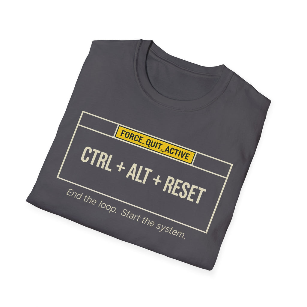 CTRL ALT RESET [Dark]  T-Shirt