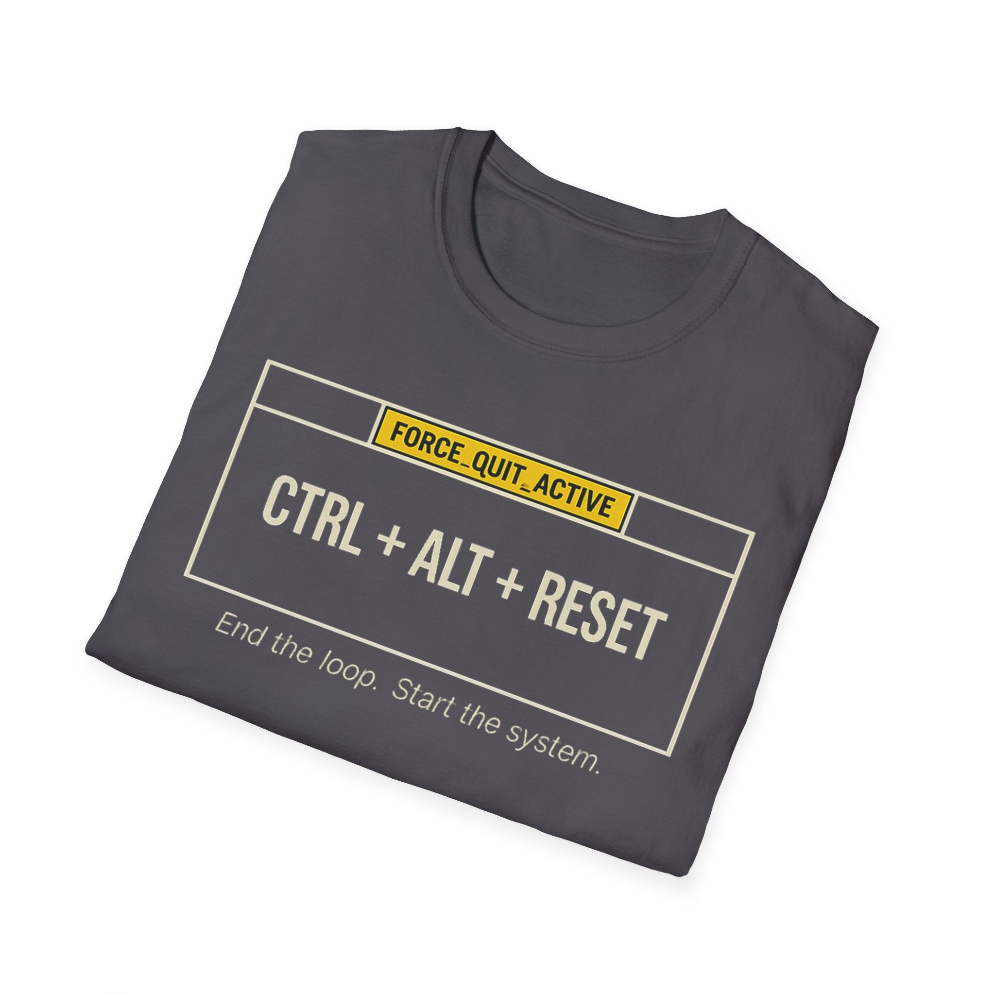 CTRL ALT RESET [Dark]  T-Shirt
