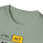 CTRL ALT UPRISE "Reset. Rebuild. Rise." T-Shirt