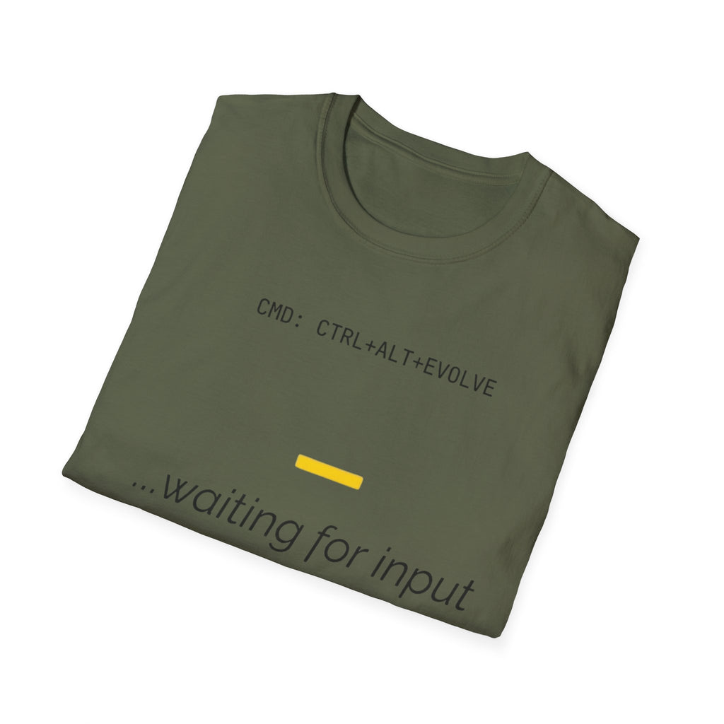 CTRL ALT EVOLVE - Waiting for Input T-Shirt
