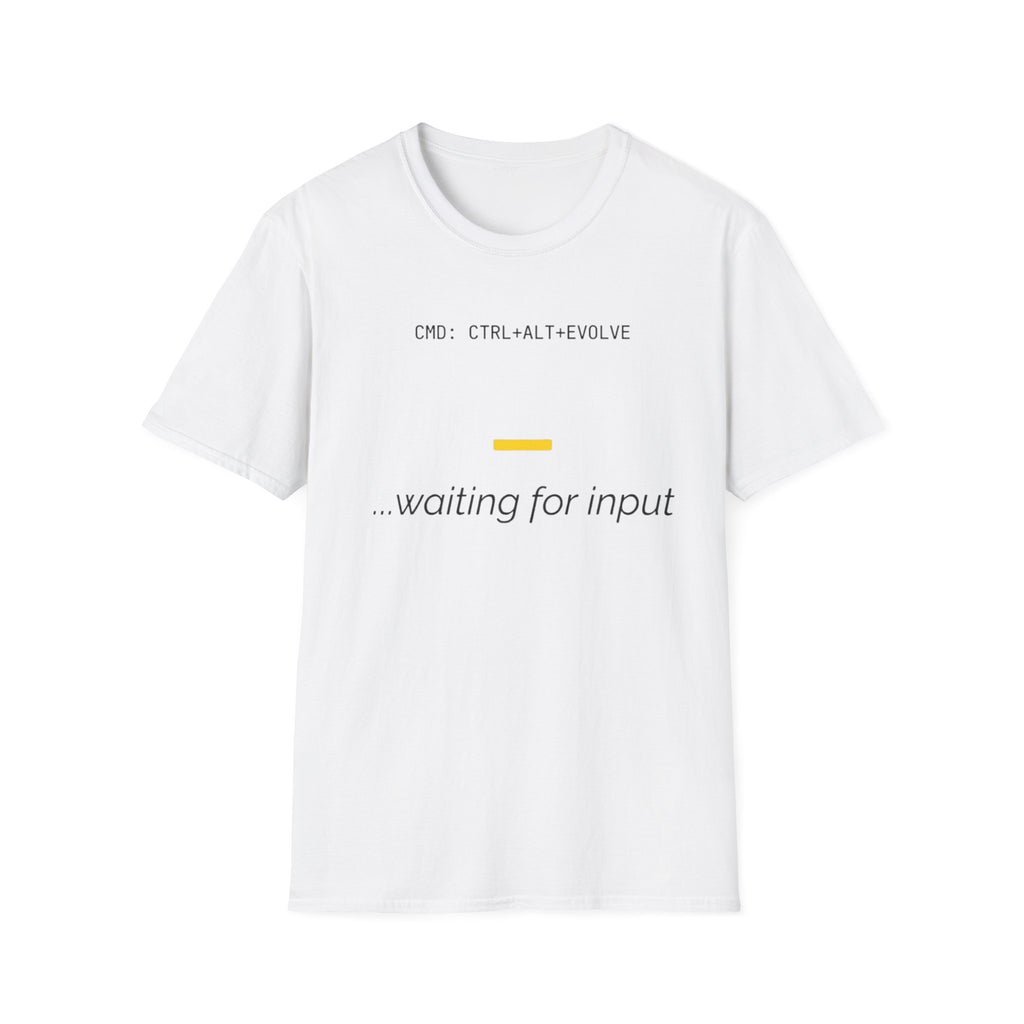 CTRL ALT EVOLVE - Waiting for Input T-Shirt