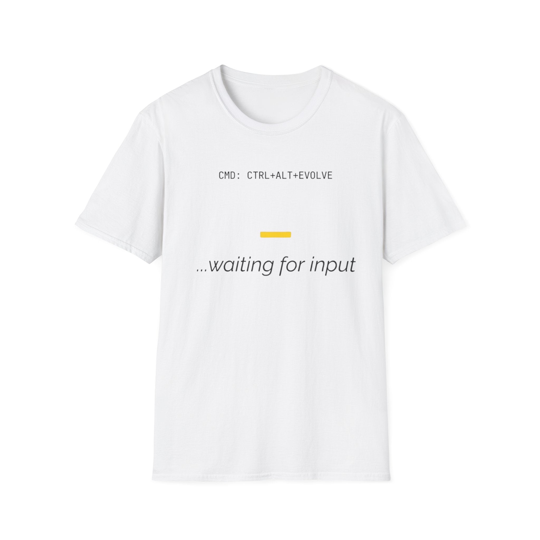 CTRL ALT EVOLVE - Waiting for Input T-Shirt
