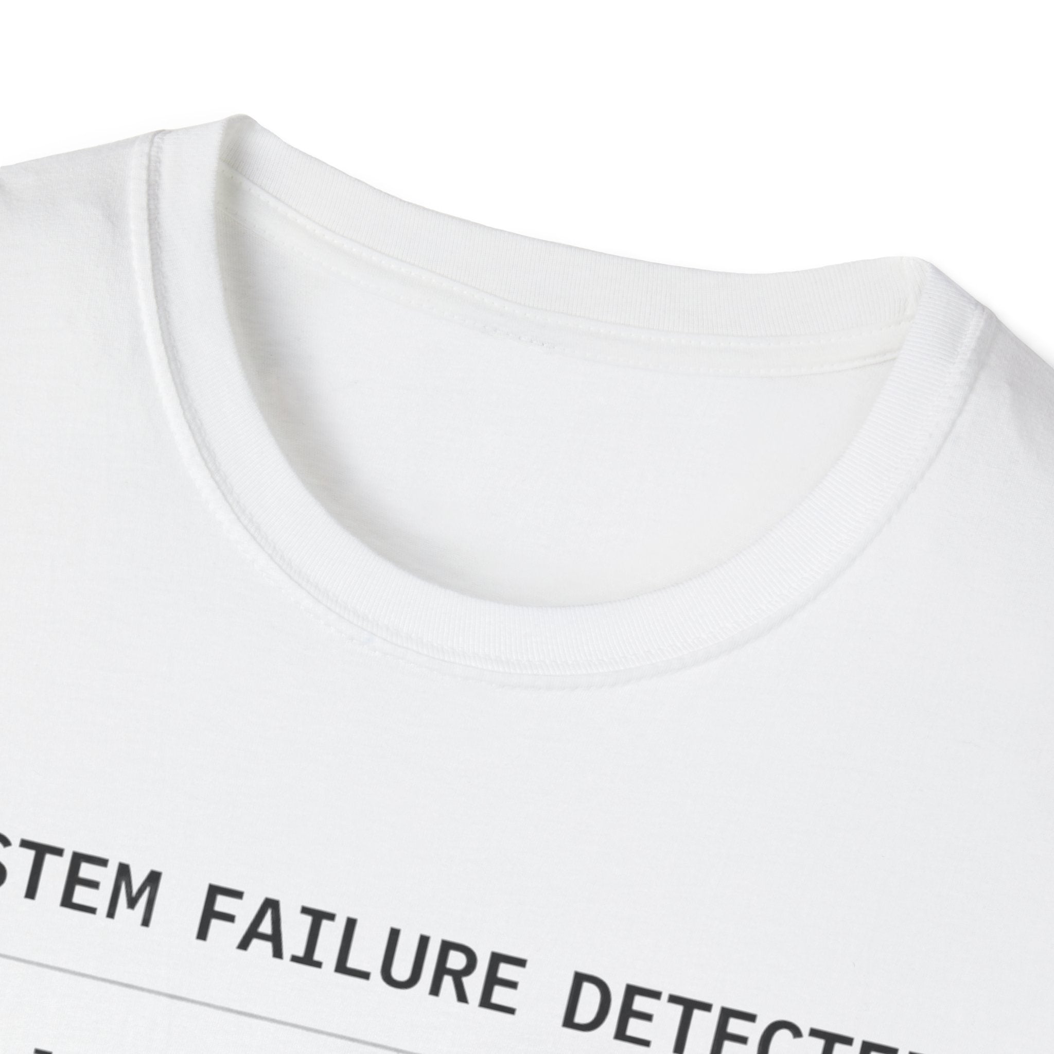 SYSTEM FAILURE DETECTED - Installing Growth T-Shirt