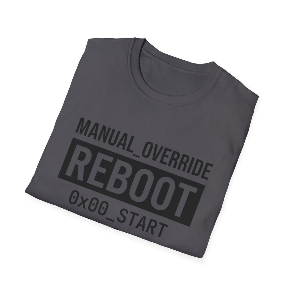 MANUAL OVERRIDE - Reboot T-Shirt