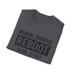 MANUAL OVERRIDE - Reboot T-Shirt