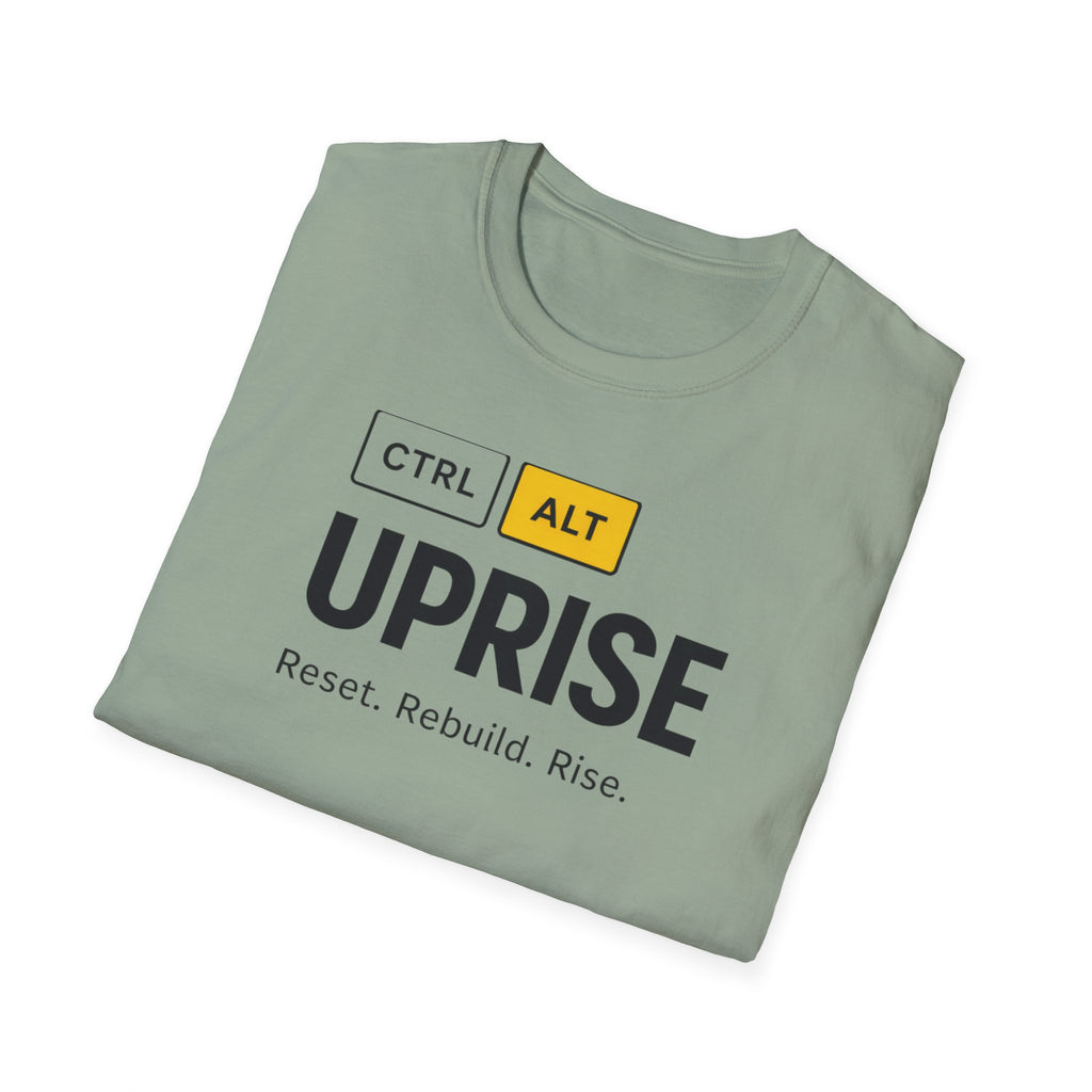 CTRL ALT UPRISE "Reset. Rebuild. Rise." T-Shirt