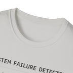 SYSTEM FAILURE DETECTED - Installing Growth T-Shirt