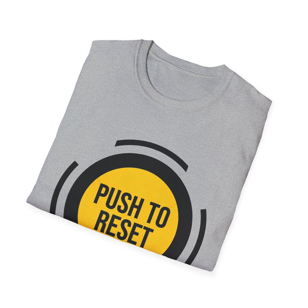 PUSH TO RESET - Control Button T-Shirt