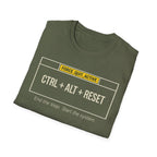 CTRL ALT RESET [Dark]  T-Shirt