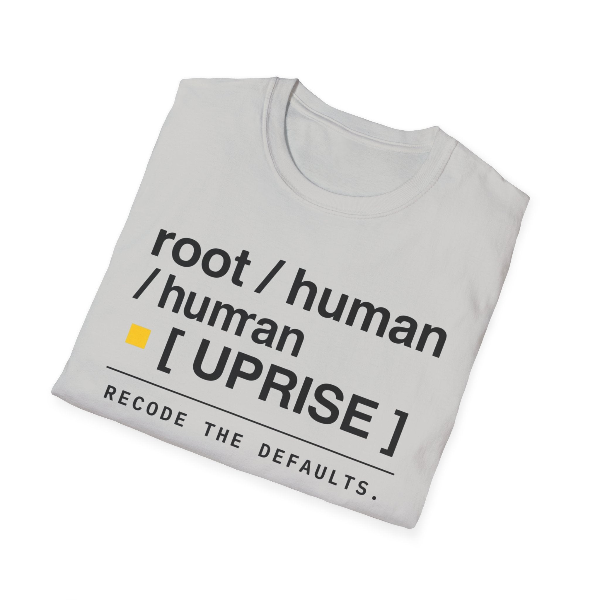 ROOT HUMAN UPRISE - Recode the Defaults T-Shirt