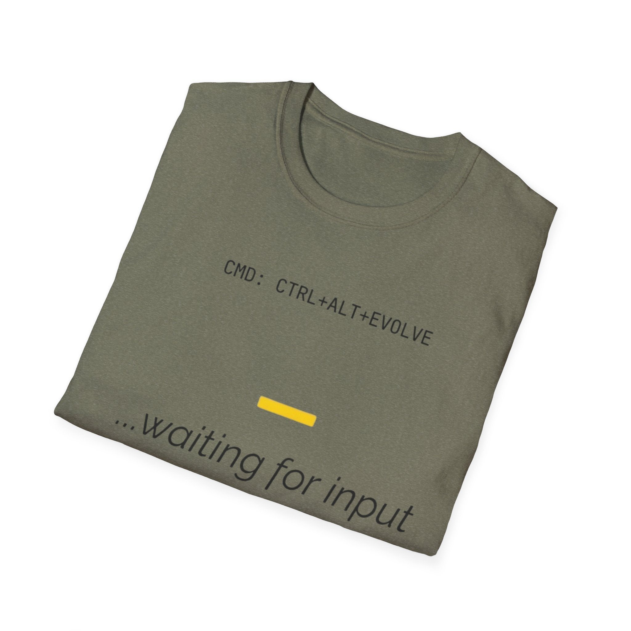 CTRL ALT EVOLVE - Waiting for Input T-Shirt