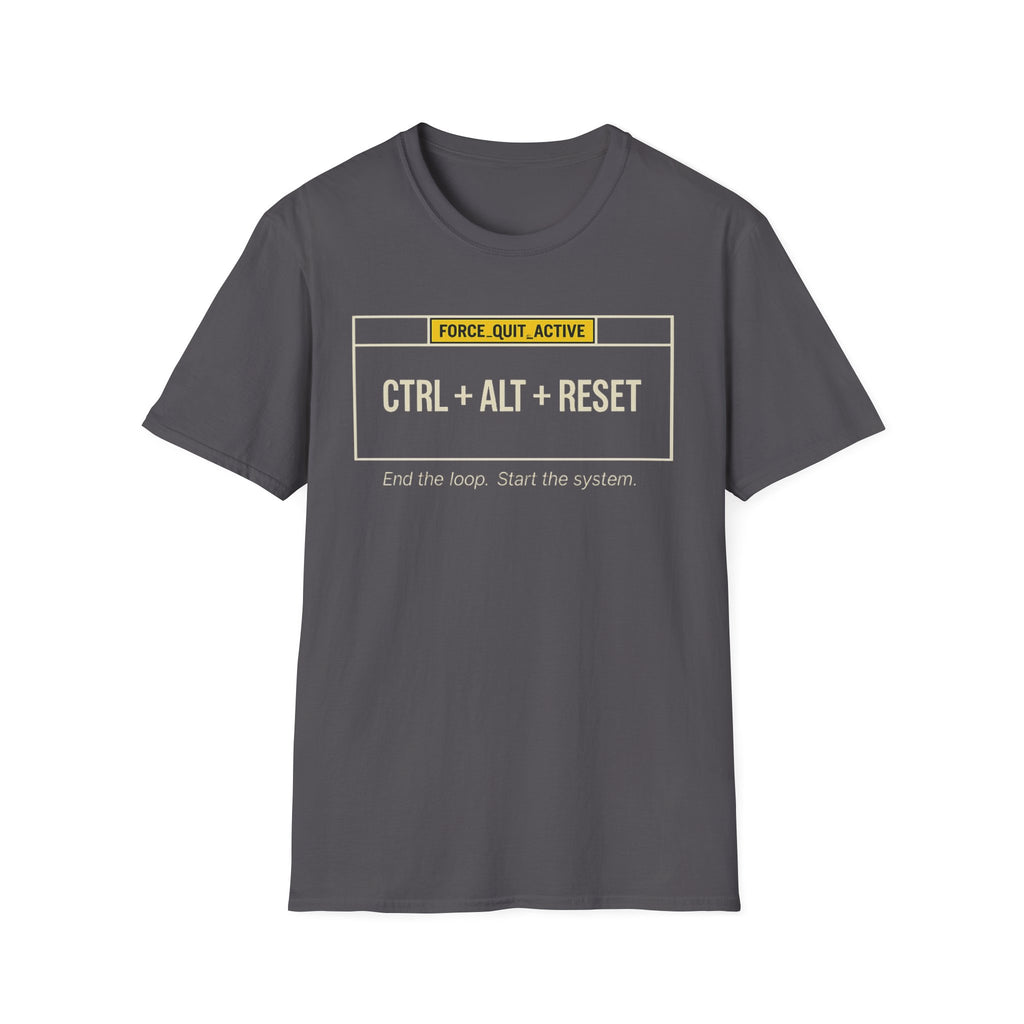 CTRL ALT RESET [Dark]  T-Shirt