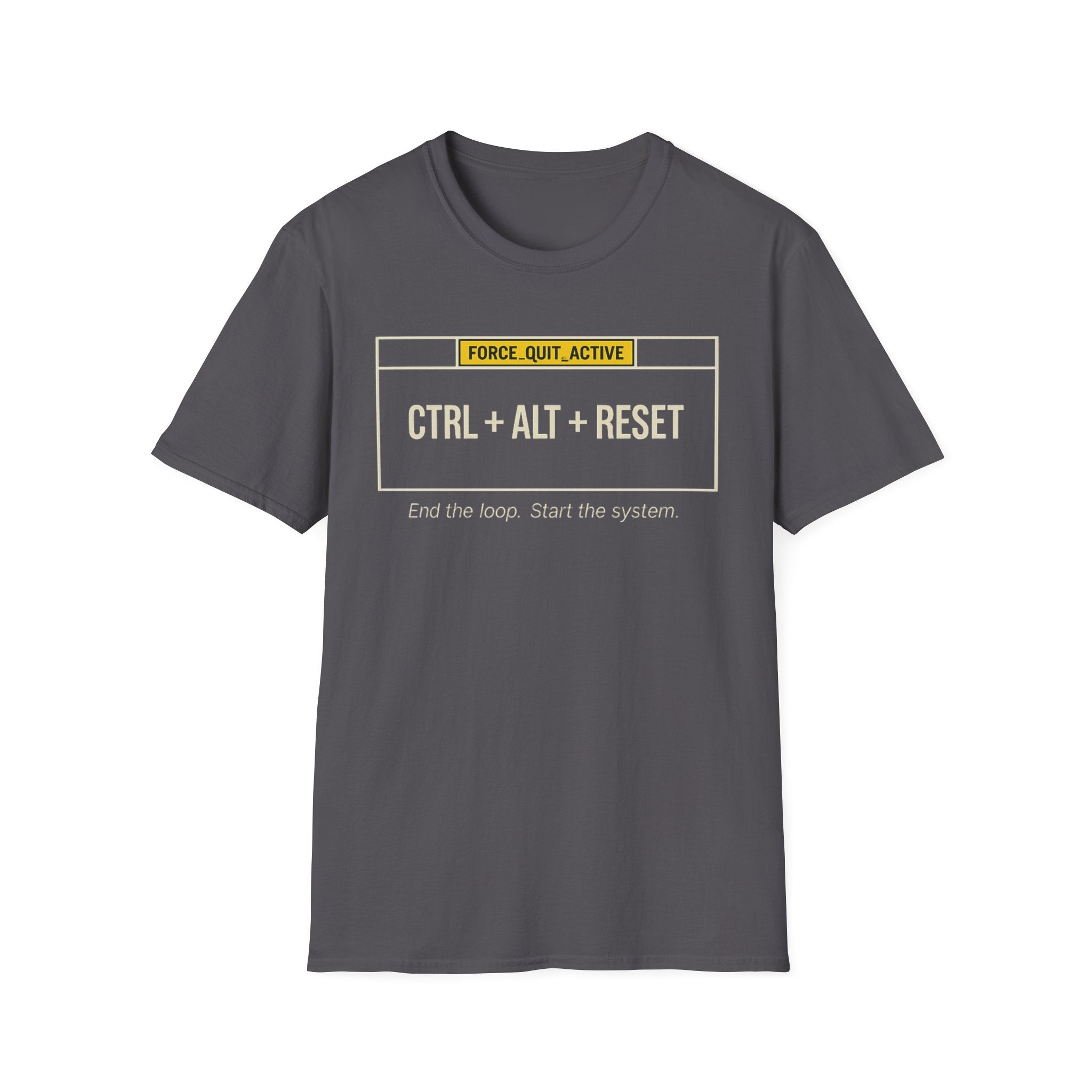 CTRL ALT RESET [Dark]  T-Shirt